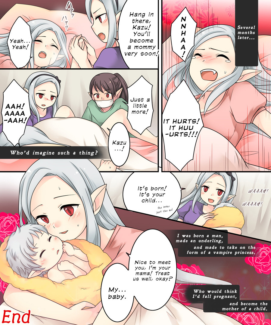 Hentai Manga Comic-The Story of Becoming The Vampire Princess' Little Sister Underling Because You Spammed The Imageboards-Read-37